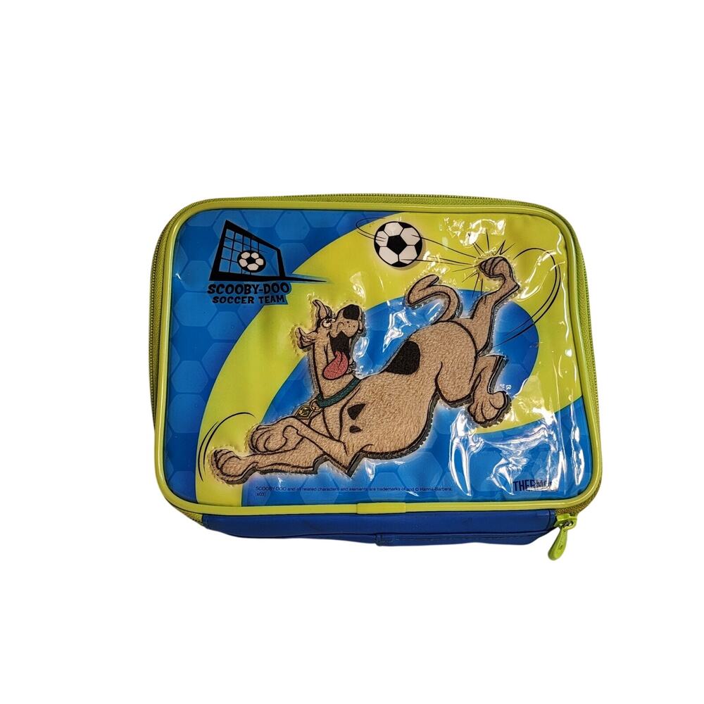 Thermos Scooby Doo Soccer Team Lunch Box Fully Insulated Lunchbox Bag Soft Feel